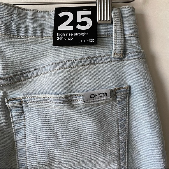 NWT Joe’s High Rise Straight Crop Baylene Size 25 - Picture 15 of 16